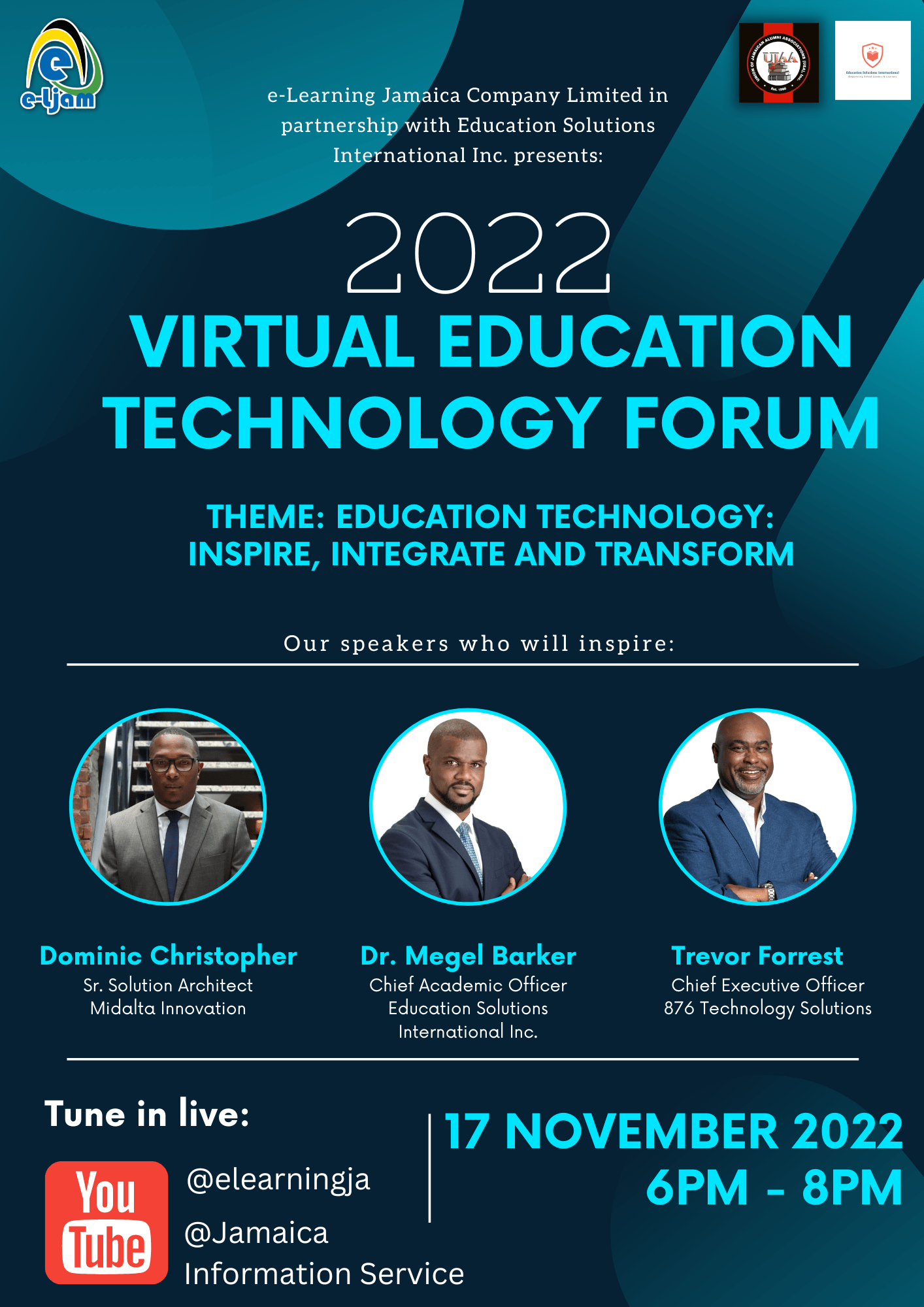 Education Technology Forum Flyer